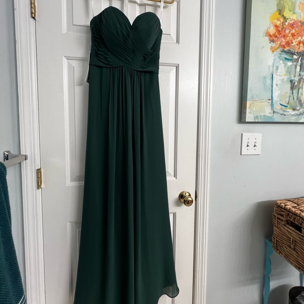 Azazie Dark Green Formal Dress